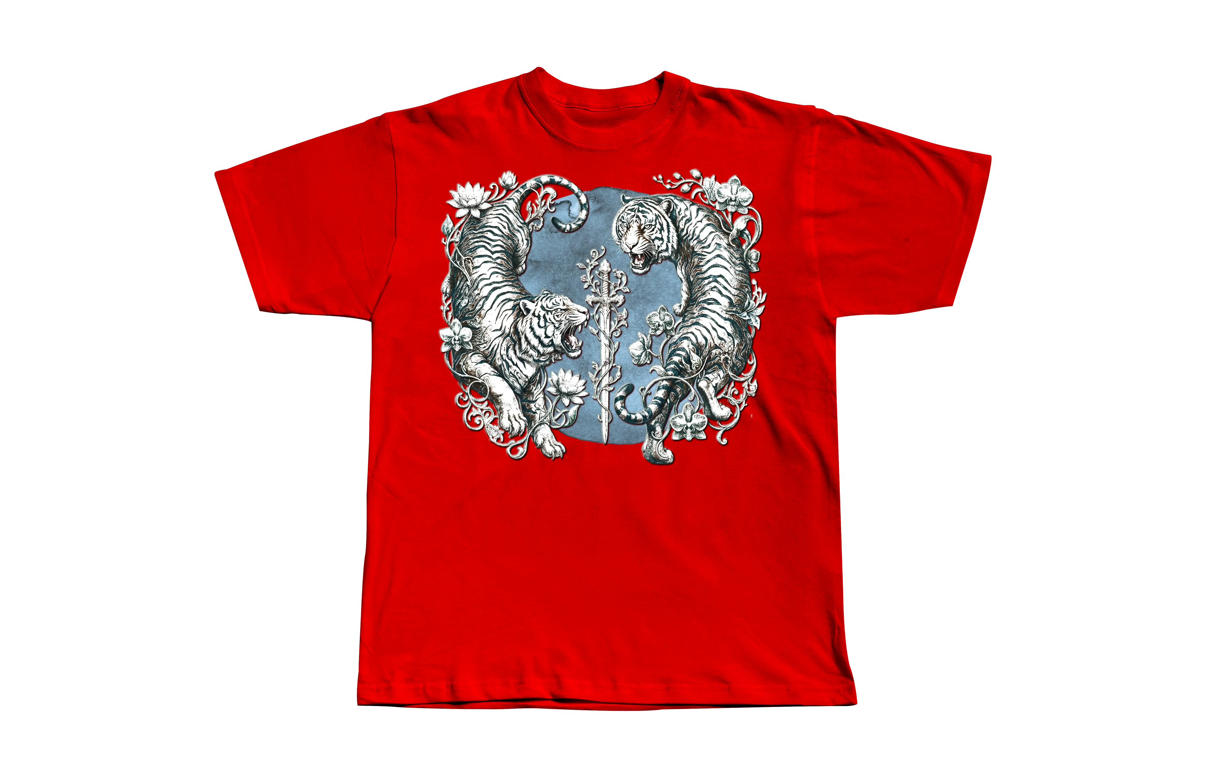 Dynasty Core Heavyweight Tee – Crimson