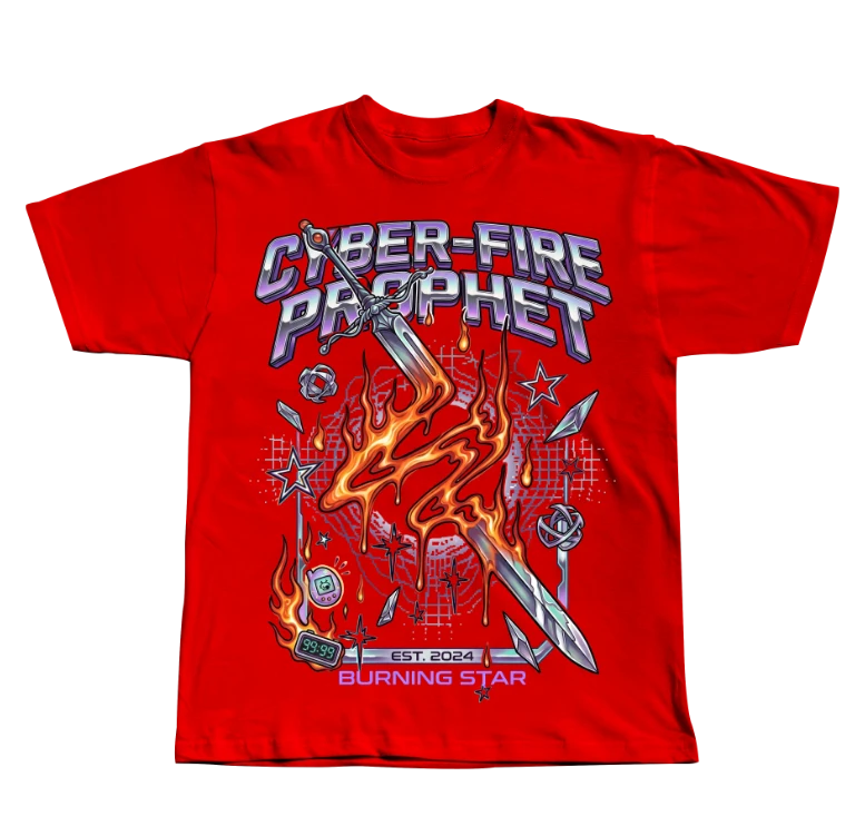 The Industrial Chrome Aesthetic Tees