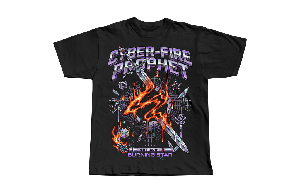 The Industrial Chrome Aesthetic Tees