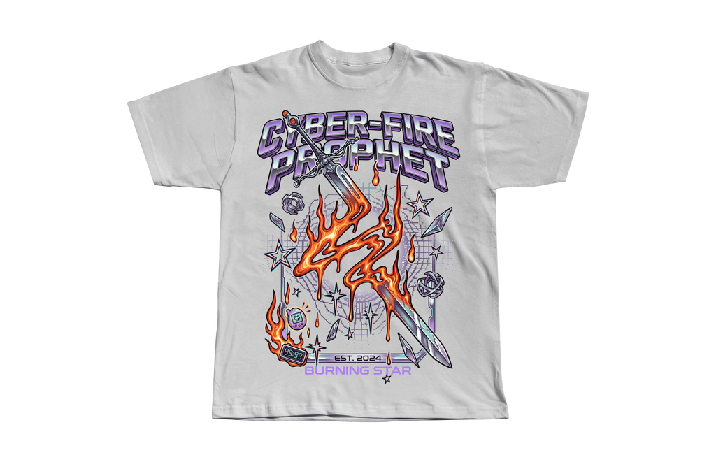 The Industrial Chrome Aesthetic Tees