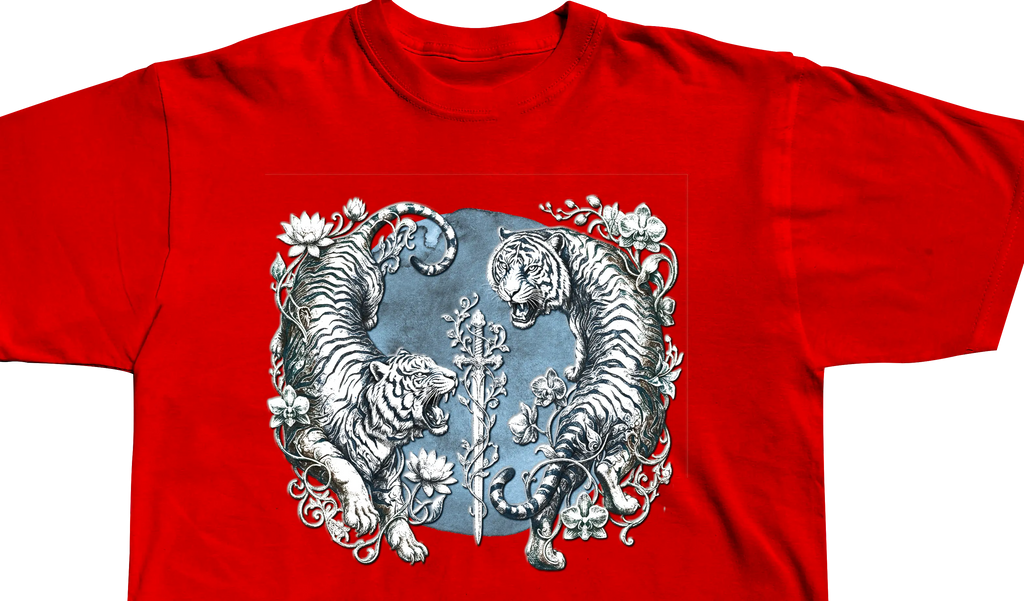 Dynasty Core Heavyweight Tee – Crimson