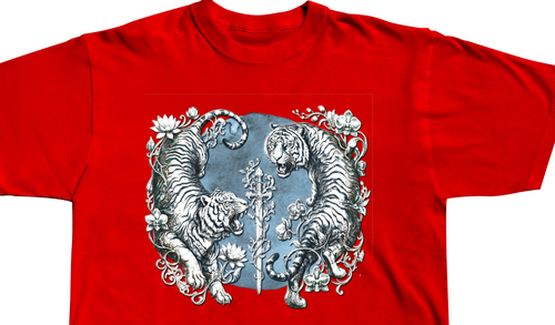 Dynasty Core Heavyweight Tee – Crimson